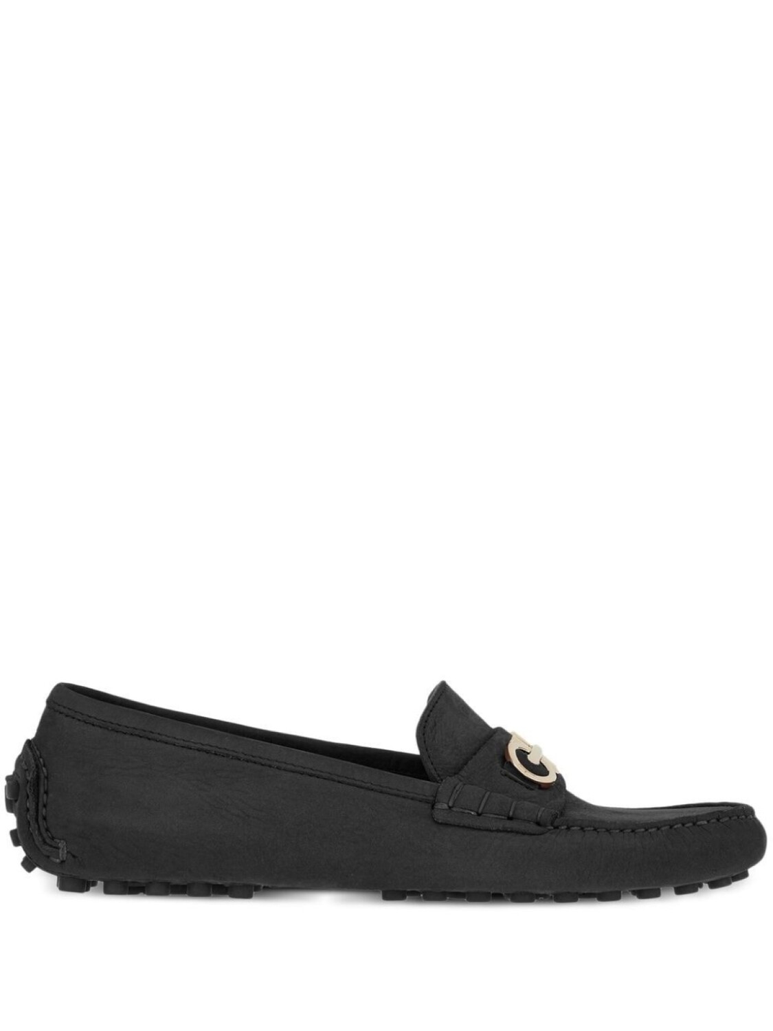 

Лоферы с декором Gancini Ferragamo, черный, Серый, Лоферы с декором Gancini Ferragamo, черный