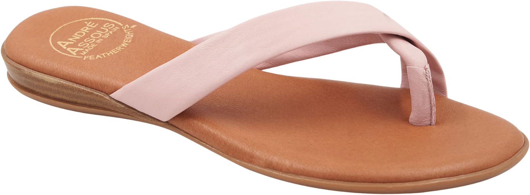 

Сандалии Andre Assous Nadiya Featherweight Flat Sandal, цвет Blush