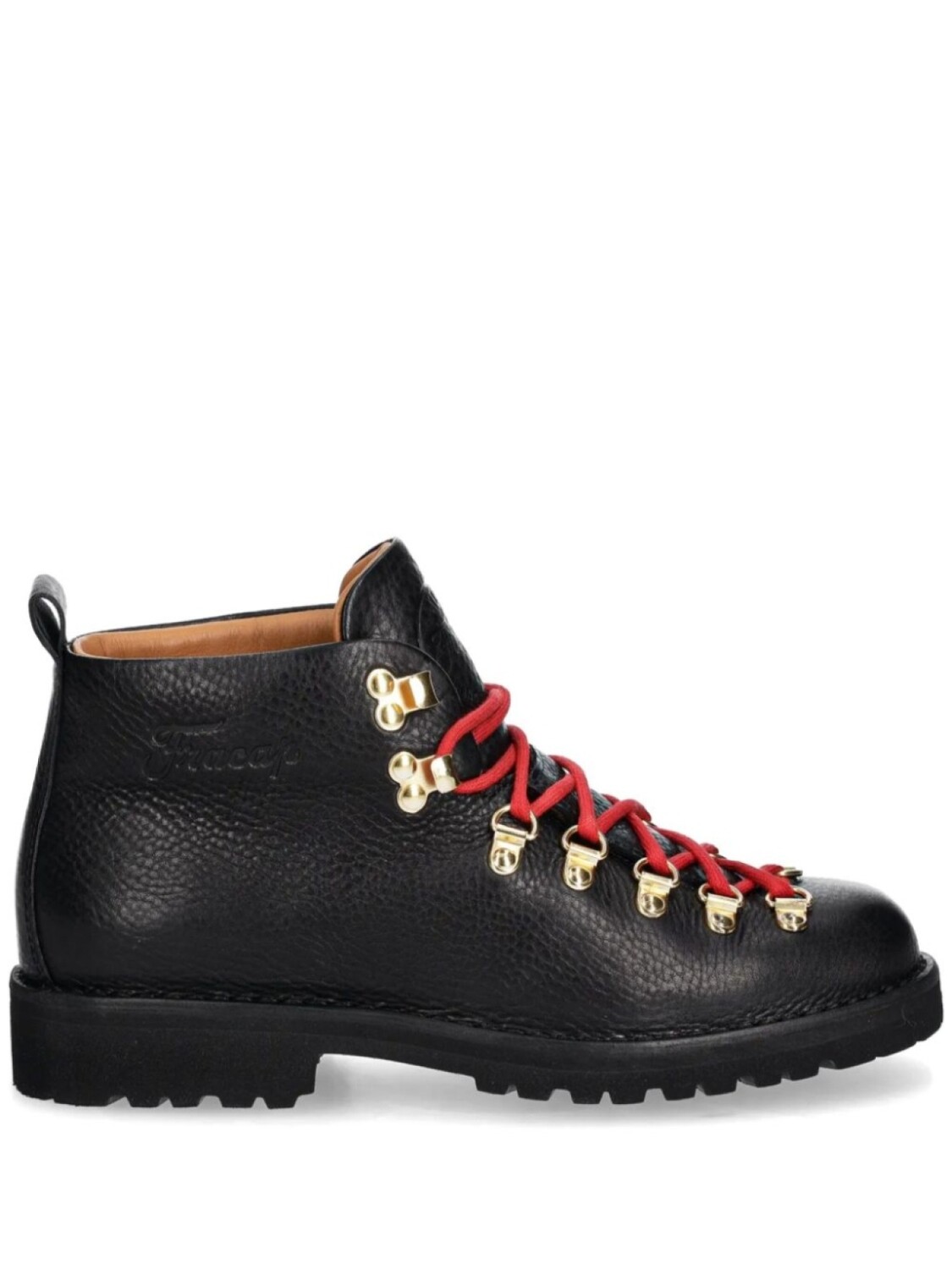 

Fracap ботинки на шнуровке, черный