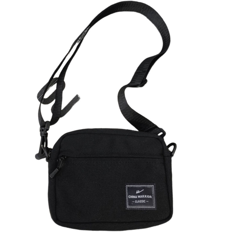 

WARRIOR Нейлоновая тканевая наплечная сумка Regular Unisex Black