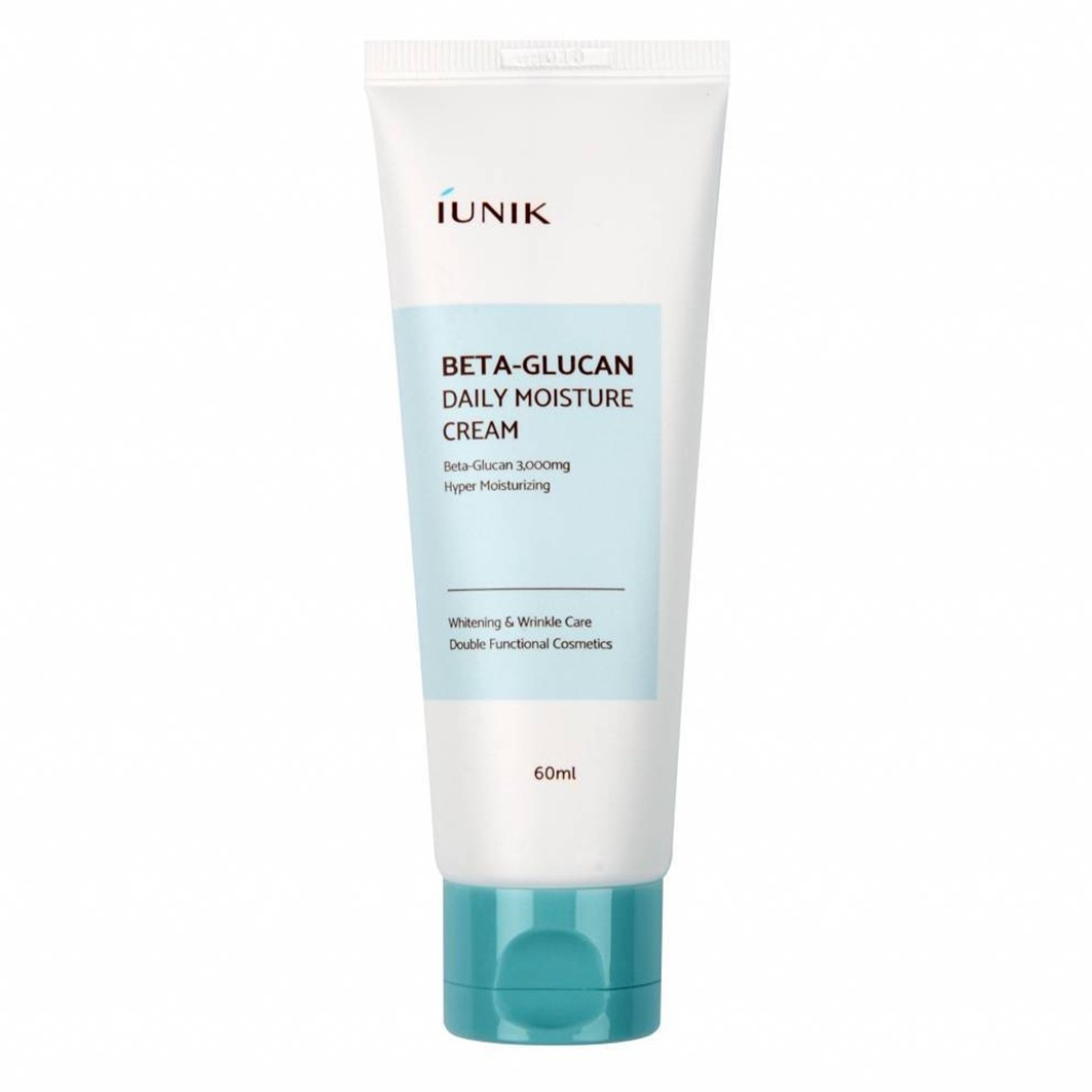 

Крем для лица beta glucan daily moisture cream Iunik, объем 60 мл