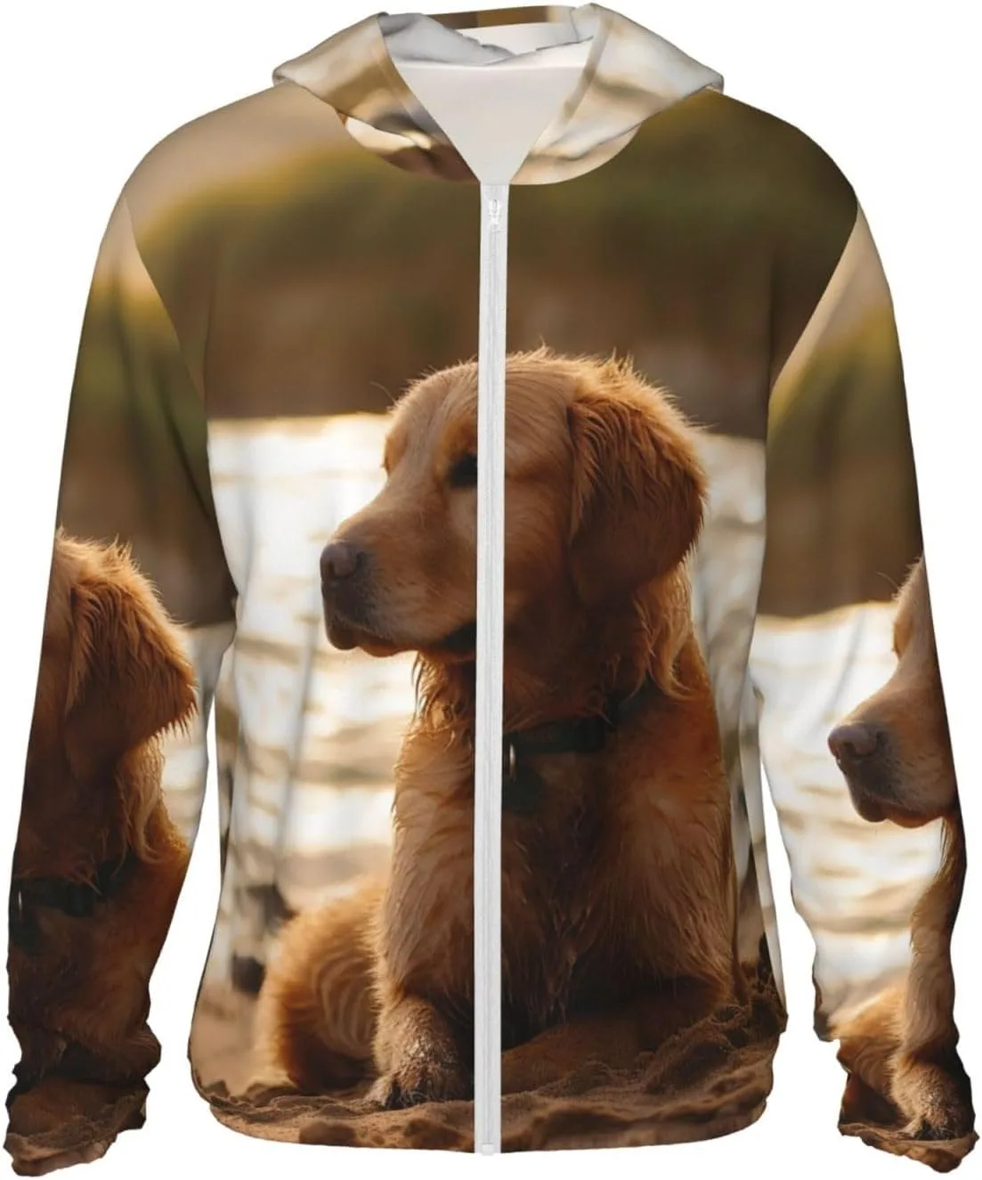 

Мужская куртка с капюшоном UPF 50+ для защиты от солнца HJTRW