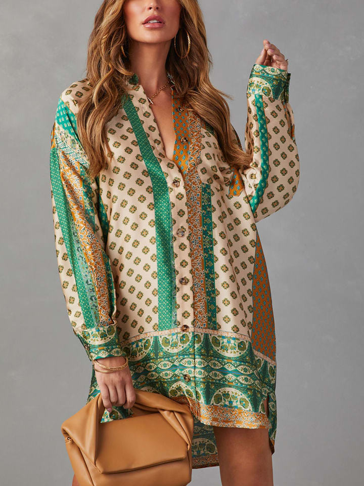 

Короткое платье LA Angels, бежевый/зеленый