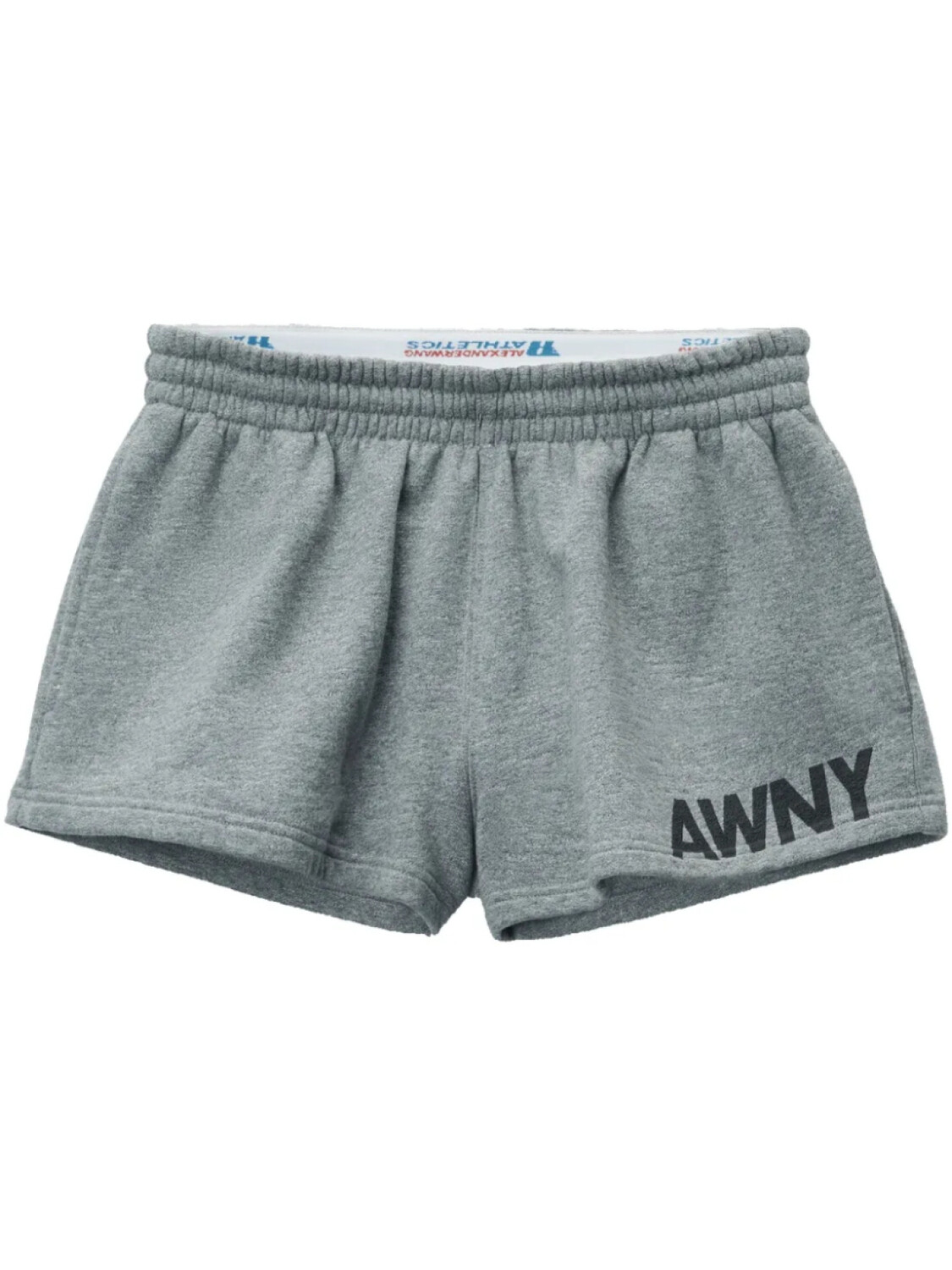 

Alexander Wang шорты с логотипом, серый