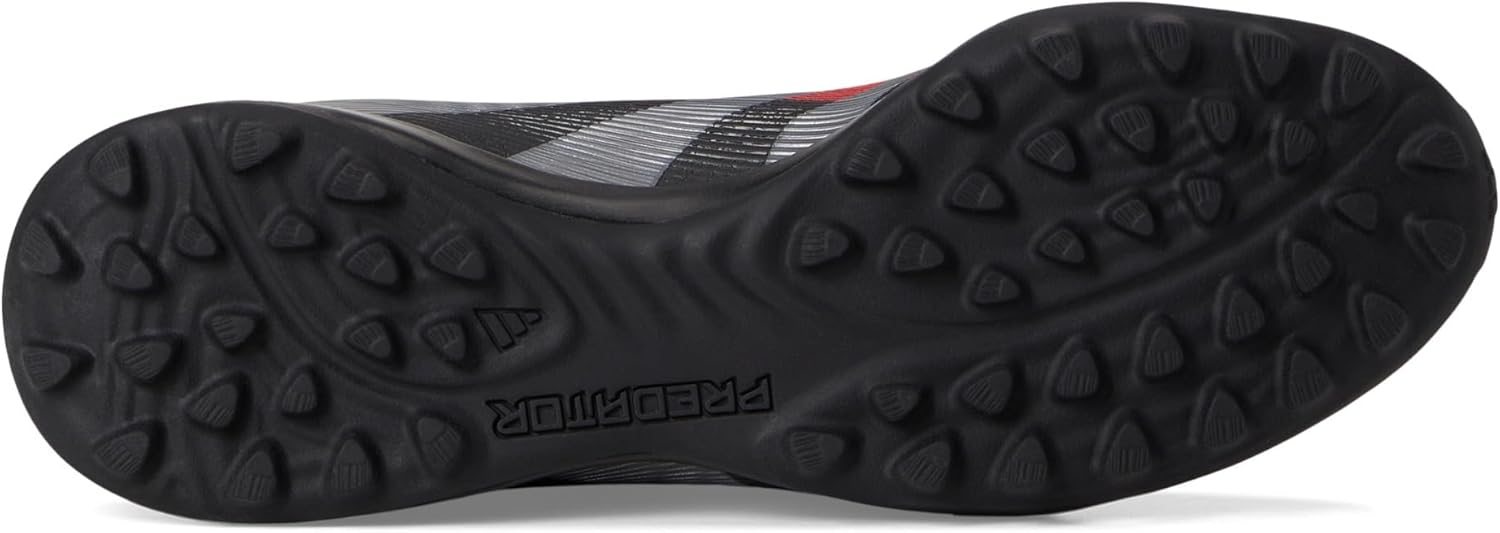 Унисекс кроссовки Adidas League Turf, черный/красный/серый/ярко-красный — фото 4