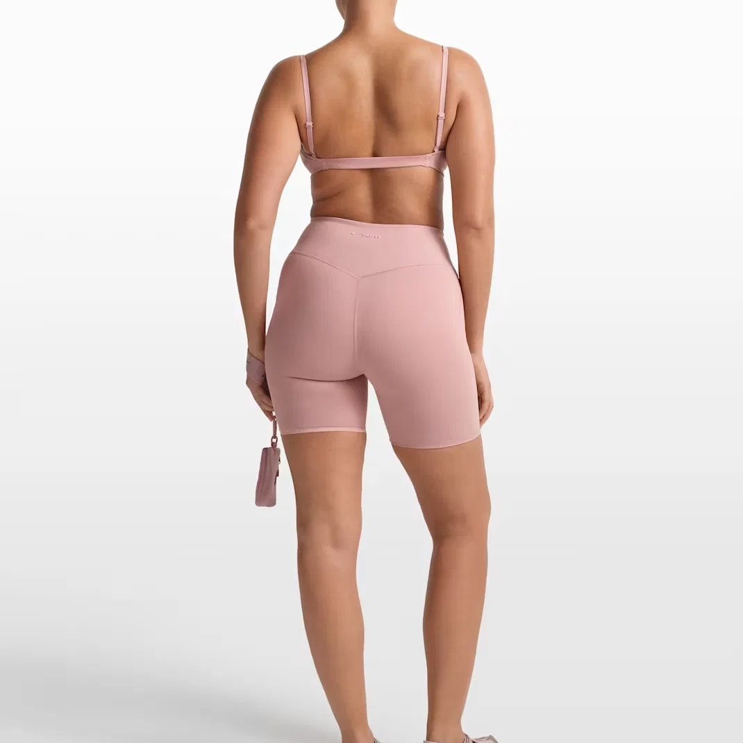 Шорты велосипедные SKIMS Matte Women's High-Waisted 5" Biker Shorts Nike, NSKM HIMALAYAN — фото 3
