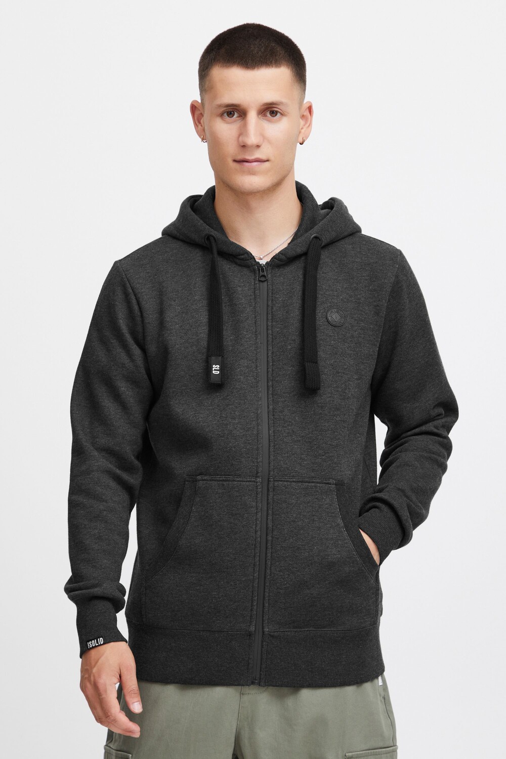 

Толстовка !SOLID Kapuzensweatjacke, серый