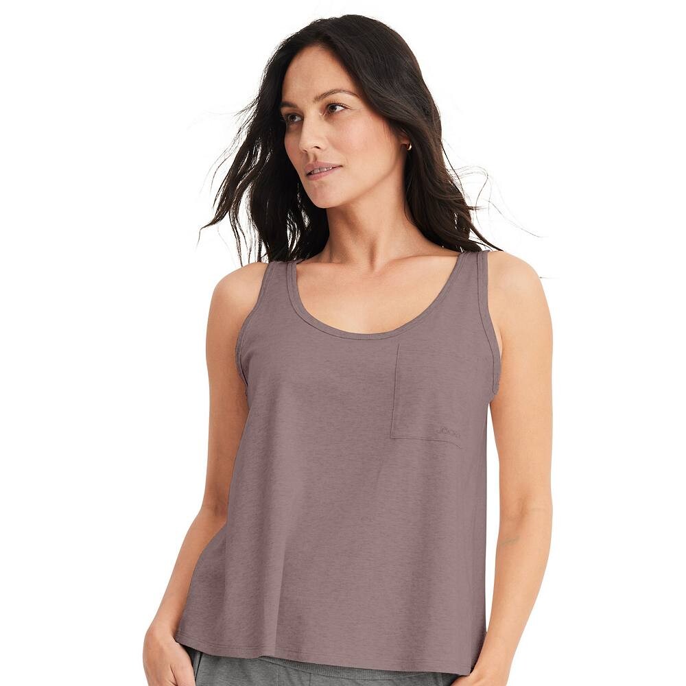 

Женская распашная майка Jockey Soft Touch Luxe, цвет Twilight Sands