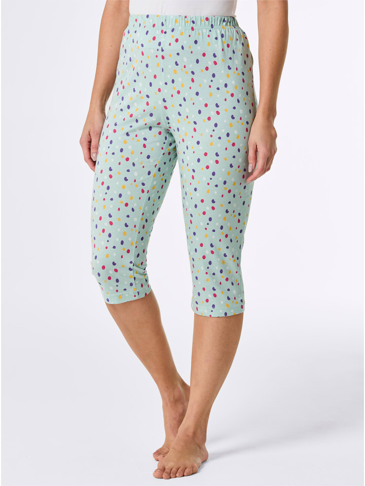 

WITT WEIDEN Брюки-капри с принтом «лаймово-мятный»