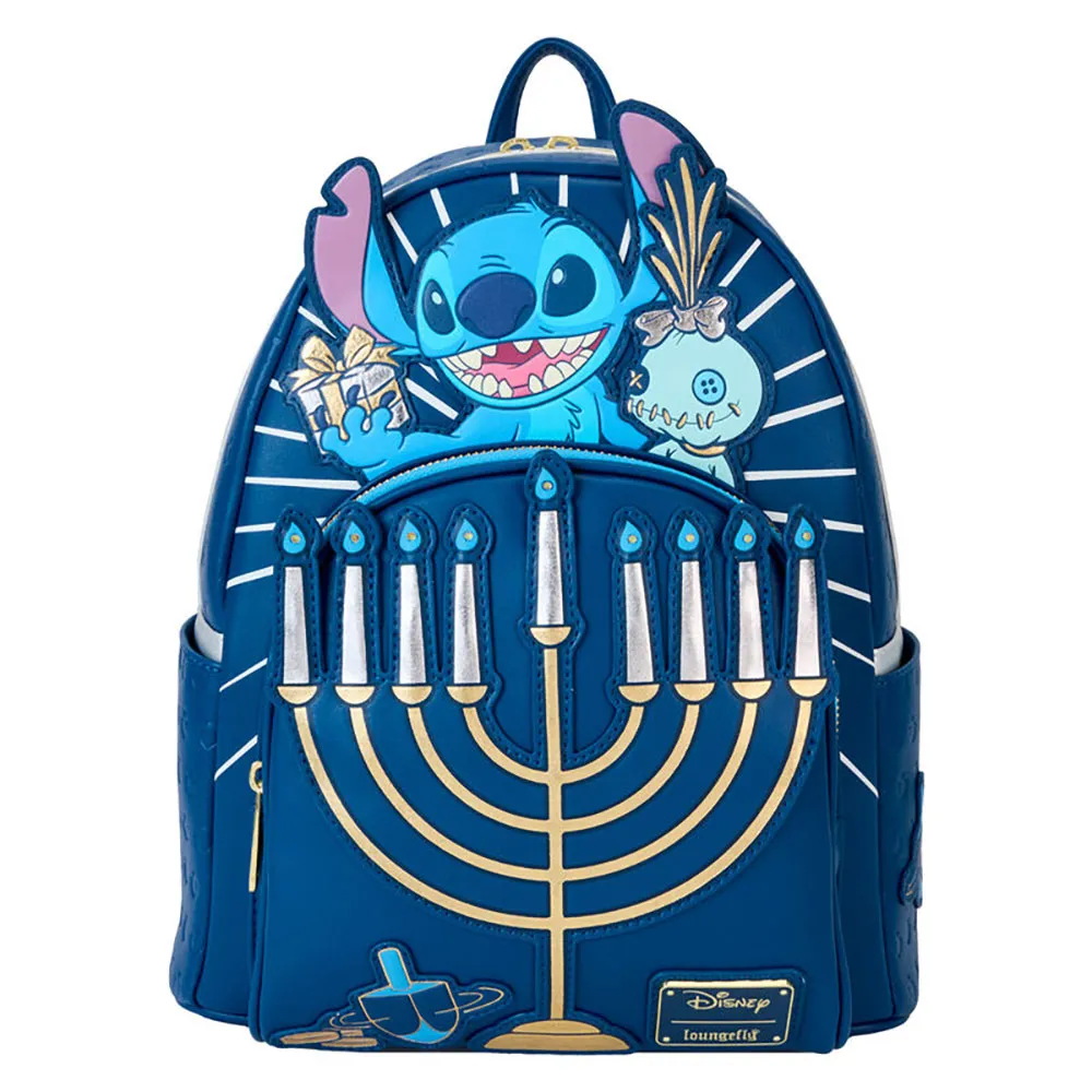 

Рюкзак Loungefly Disney Stitch Menorah, синий