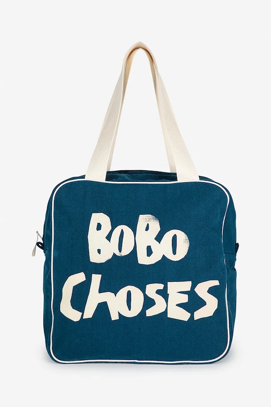 

Детская хлопковая сумка Bobo Choses, синий
