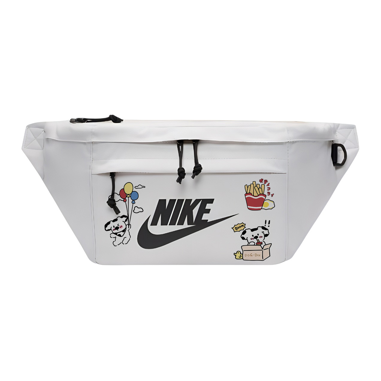 

Тканевый поясной рюкзак BK Regular Unisex белый Nike, Puppy