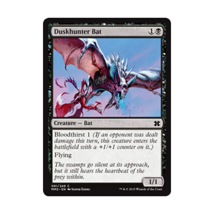 

CCG Летучая мышь Душечного Охотника (С) (Фольга), MTG - Modern Masters 2015