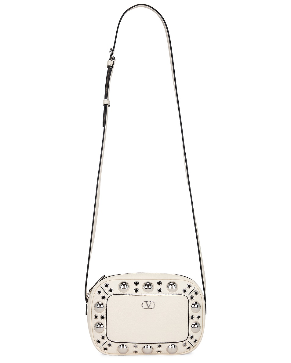 

Сумка-кросс Nellcote Valentino Garavani, Light Ivory