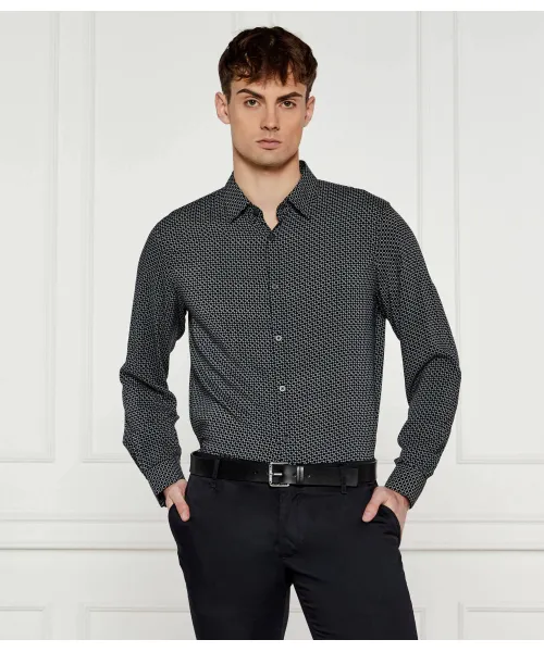 

Рубашка Regular fit Armani Exchange, черный