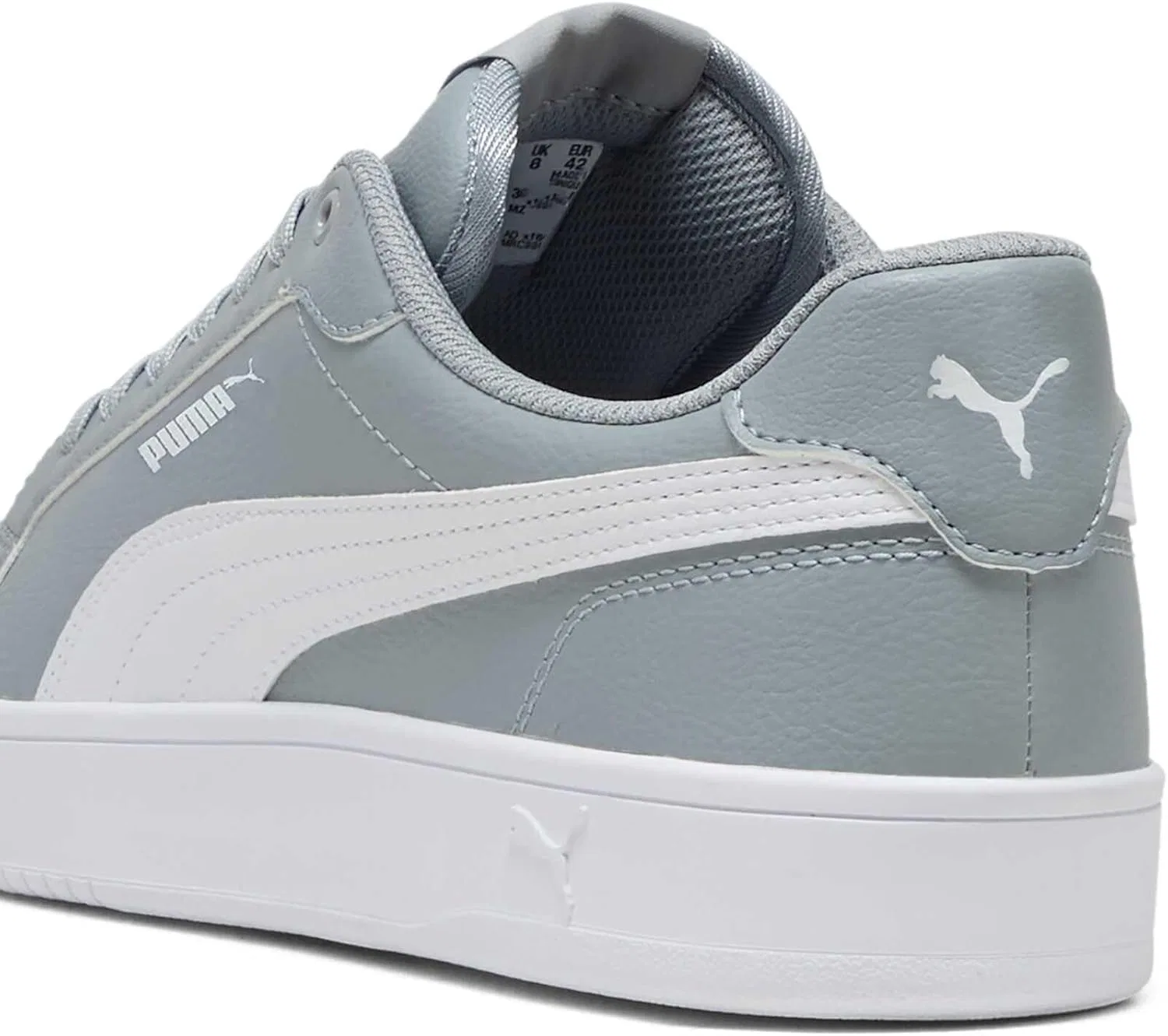 Кроссовки Puma Unisex 398417, Cool Mid Gray Puma White — фото 2