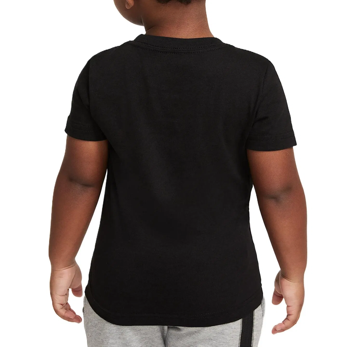 Футболка Nike Sportswear T-Shirt черная для малышей — фото 3
