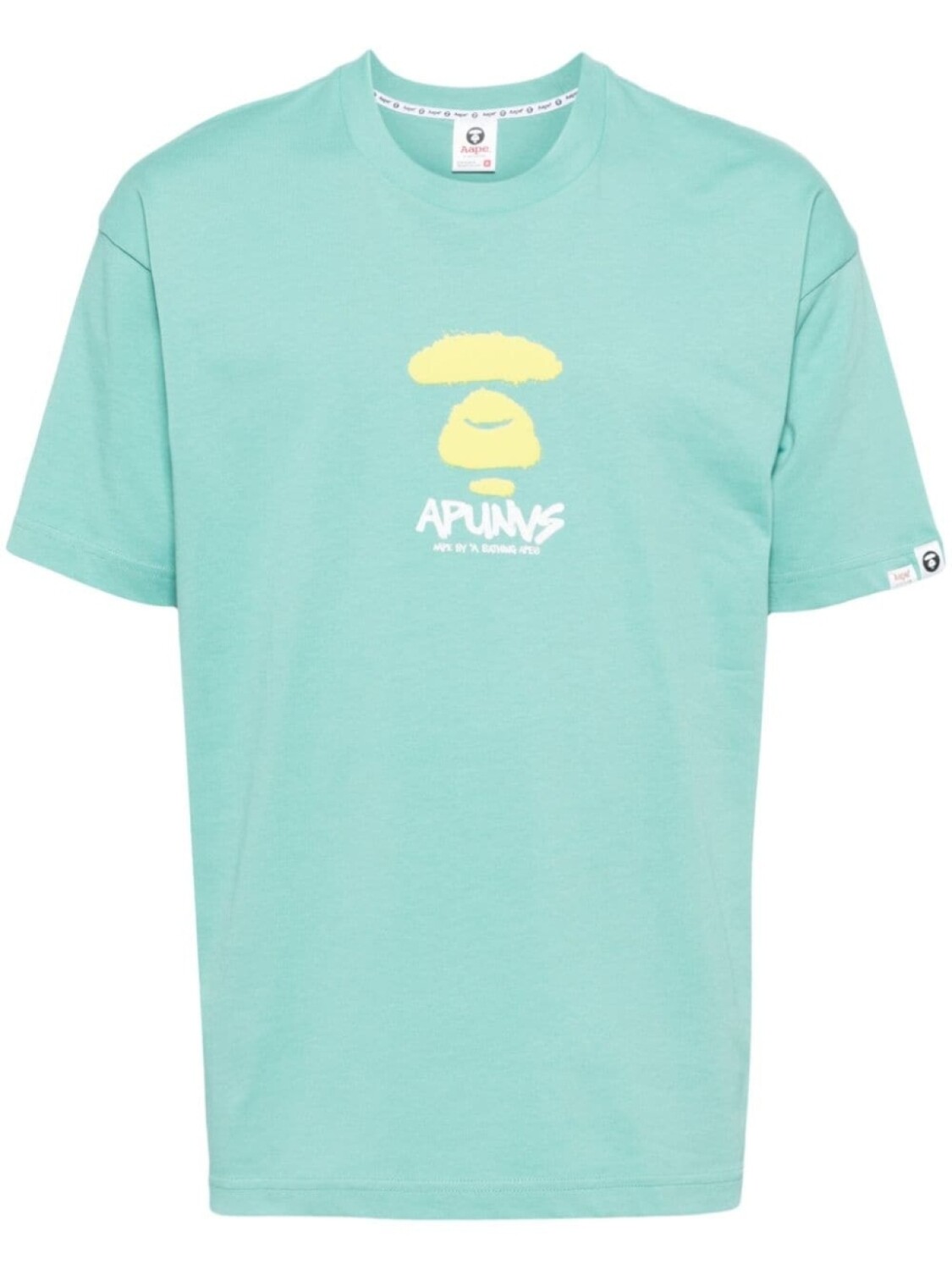 

A Bathing Ape футболка с логотипом, зеленый