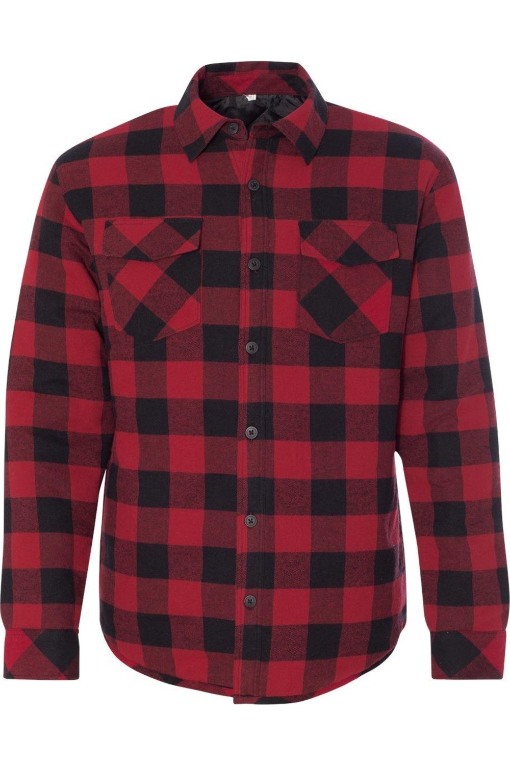 

Стеганая фланелевая куртка Burnside, цвет red/ black buffalo