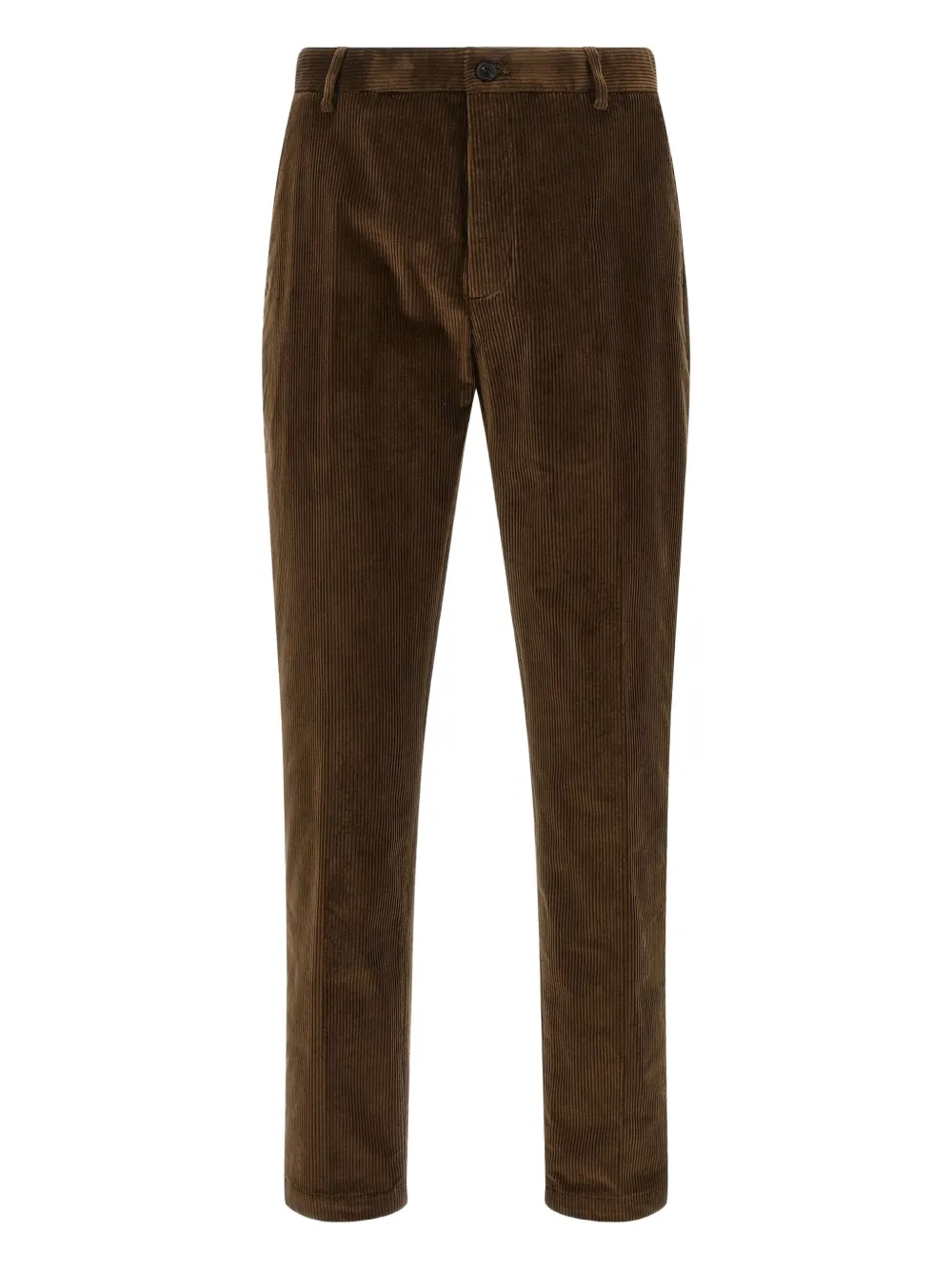 

Брюки с логотипом и защипами Department 4, коричневый