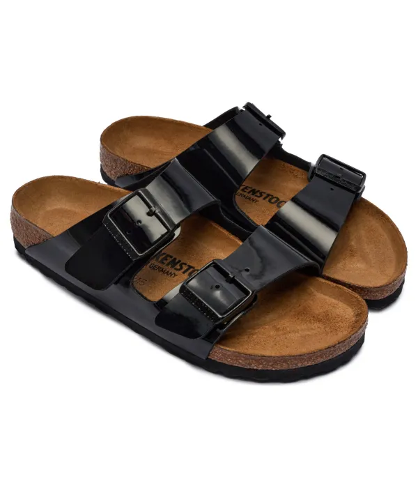 Тапочки Аризона Narrow fit Birkenstock, черный — фото 3