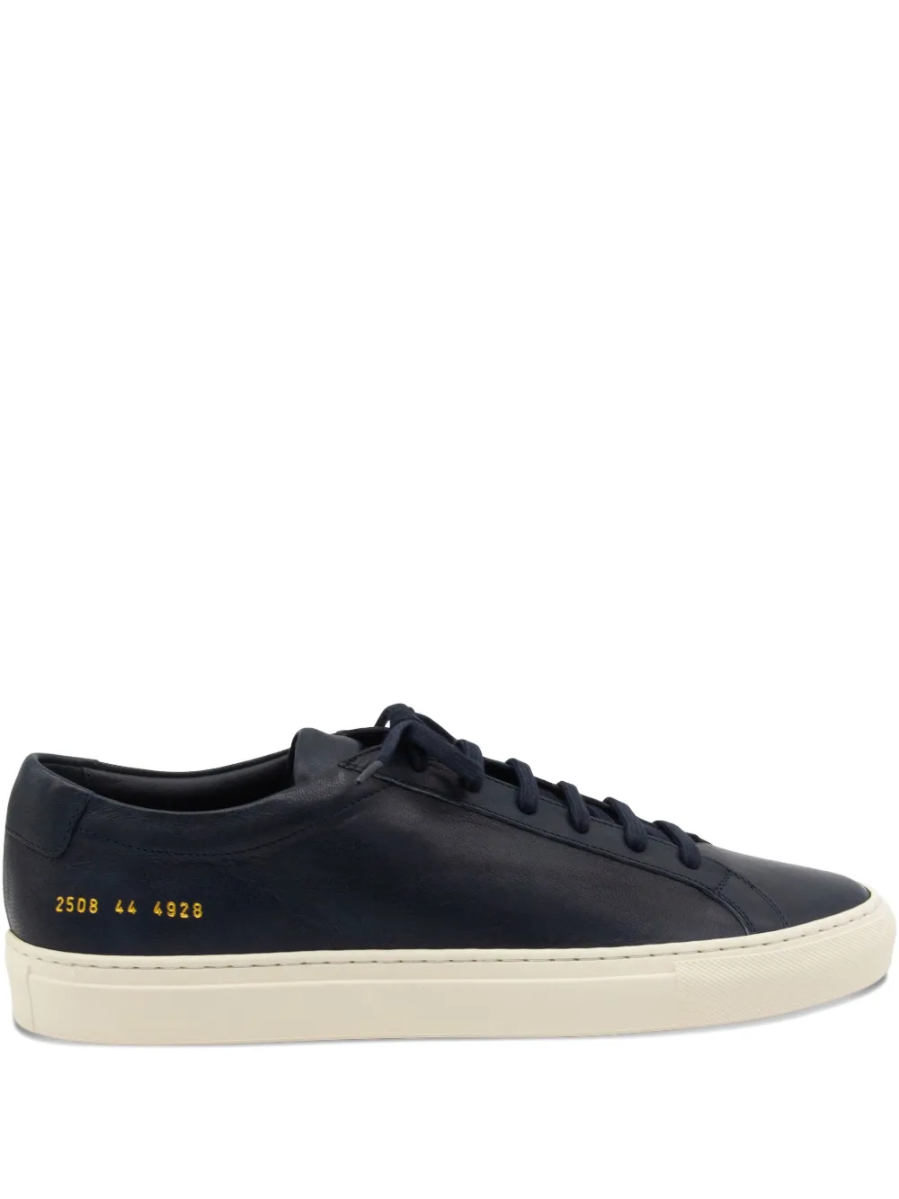 

Кожаные кроссовки на шнуровке Common Projects, синий