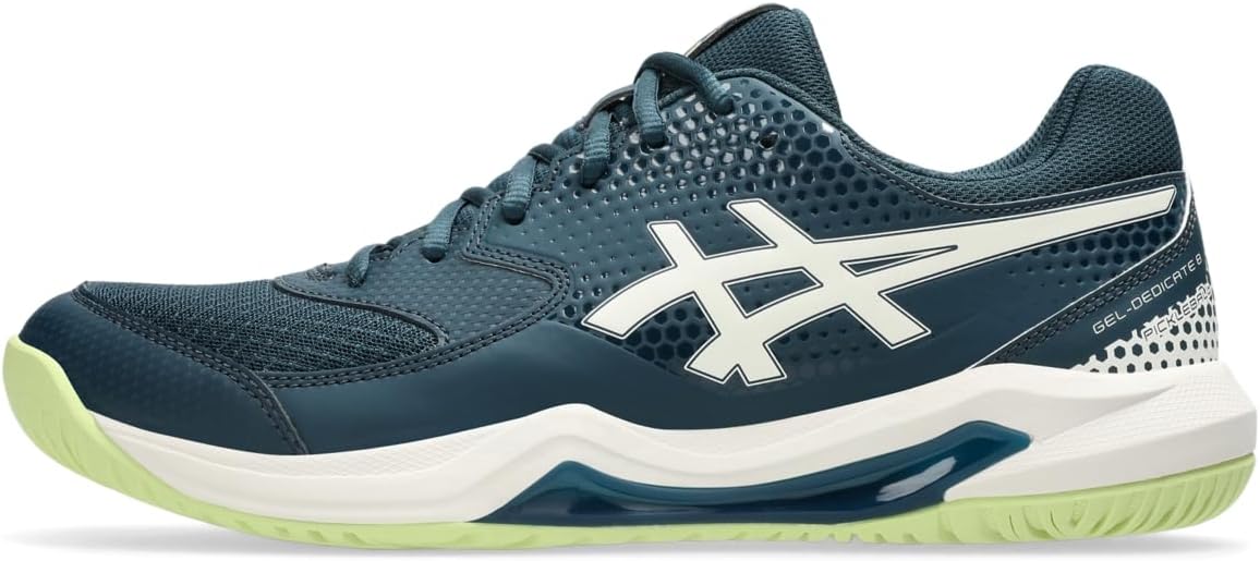 

Мужские кроссовки ASICS Gel-Dedicate 8 для пинг-понга, бирюзовый/кремовый
