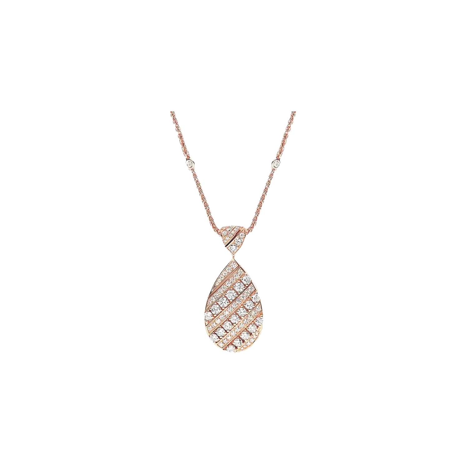 

Chaumet - колье joséphine aigrette из розового золота и бриллиантов, большая модель - 085431 - 085431 CHAUMET