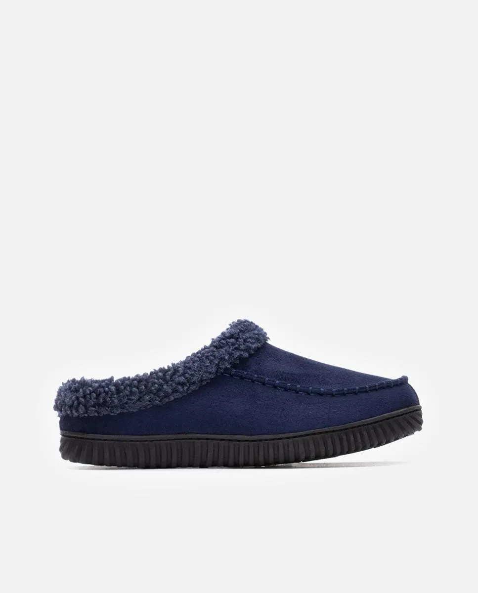 

Мужские домашние тапочки с открытым носком и резиновой подошвой Xti, синий