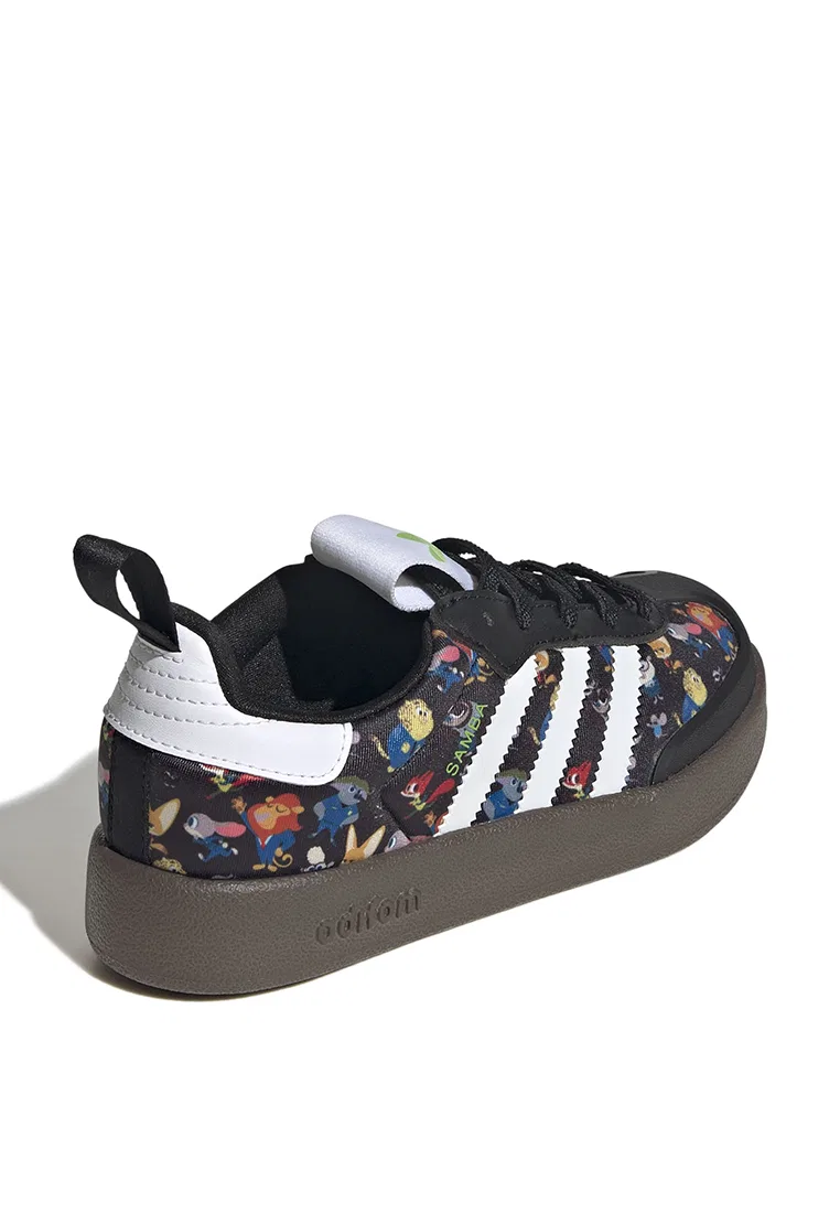 Кроссовки, коллаборация с Disney, модель Adifom Samba 360, Adidas, белый/черный — фото 3