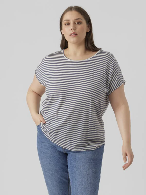 

Футболка с принтом vmaya Vero Moda Curve, China Blue/Pristine, Синий, Футболка с принтом vmaya Vero Moda Curve, China Blue/Pristine