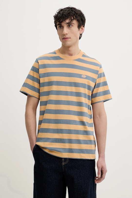 

Хлопковая футболка Dickies, серый