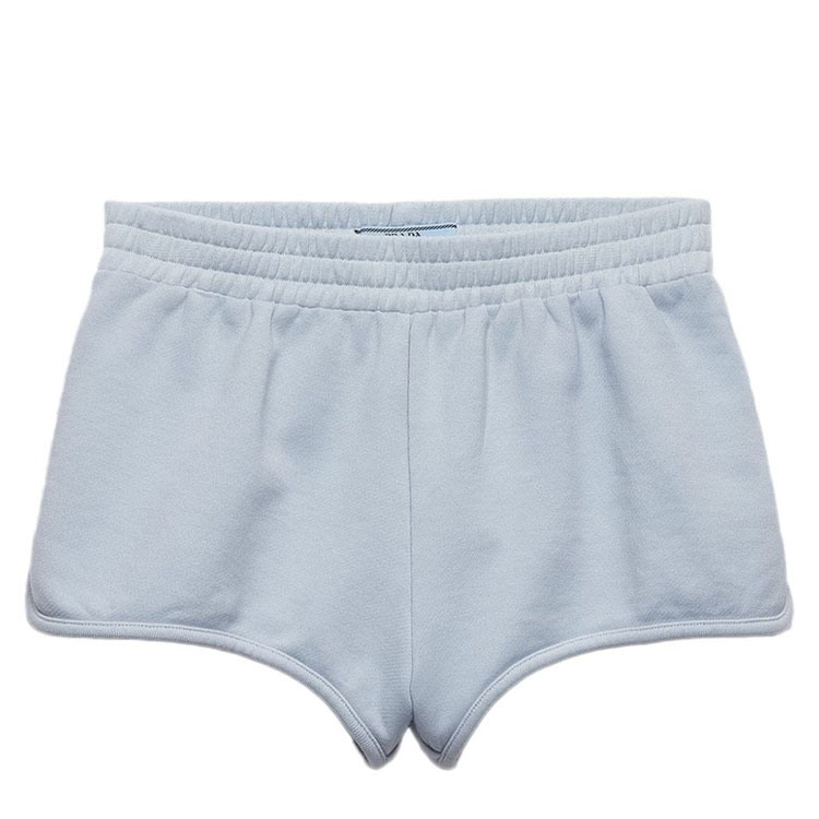 

Шорты из флиса с логотипом PRADA, розовый синий