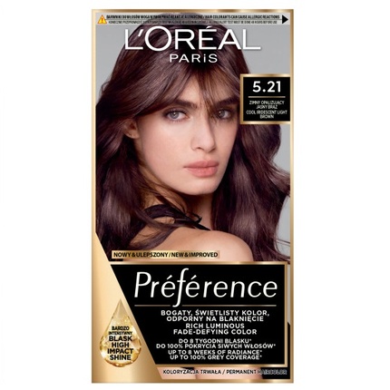 

L'Oreal Preference Краска для волос 521 Светло-коричневый L'Oréal