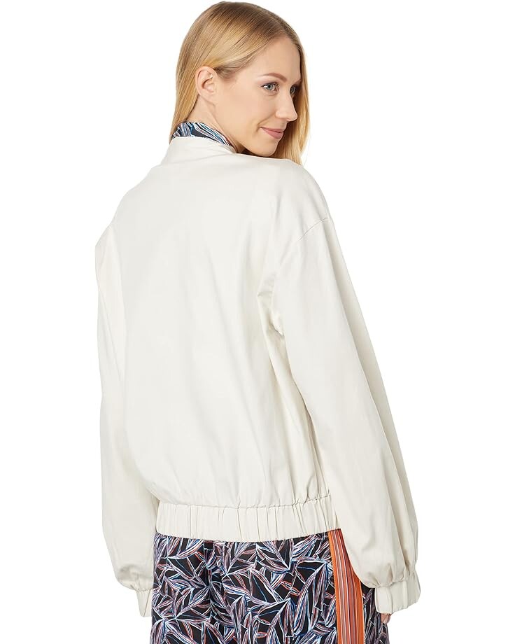 

Куртка H Halston Tie Neck Bomber Jacket, цвет Stone