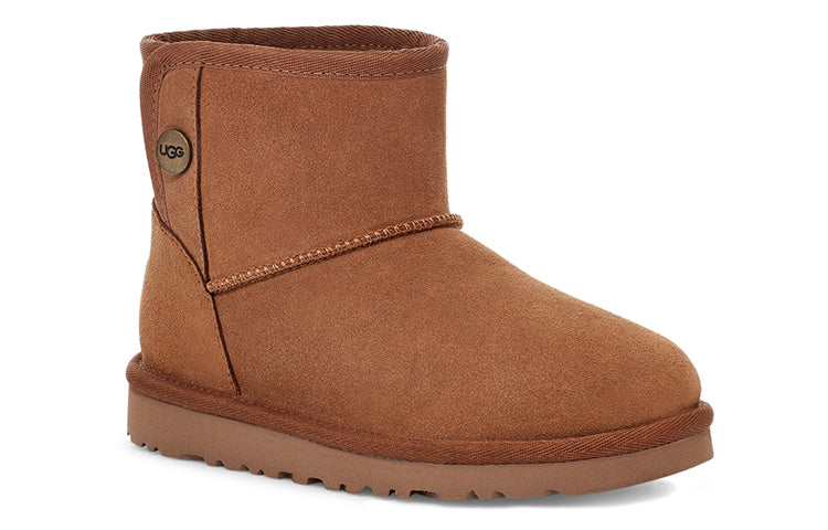 Зимние ботинки UGG Jona Fleece Lined Big Boys Brown, коричневый — фото 3