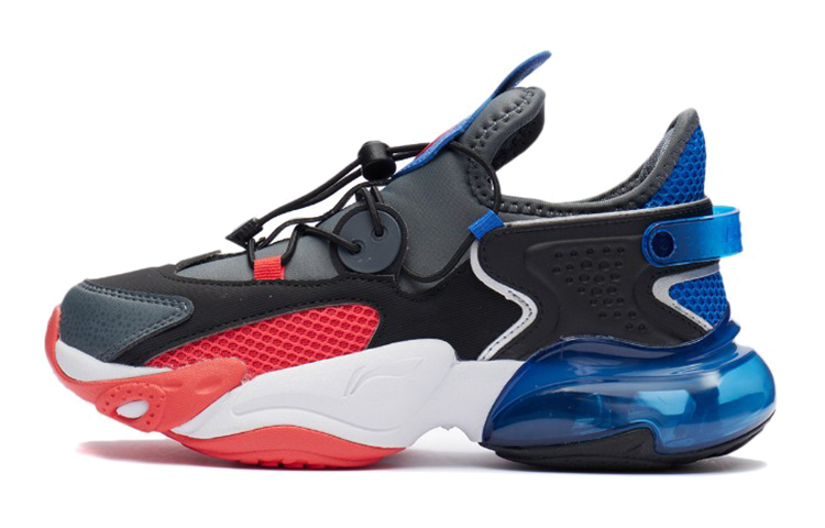 

LiNing амортизирующие нескользящие износостойкие низкие кроссовки black для подростков LINING YOUNG