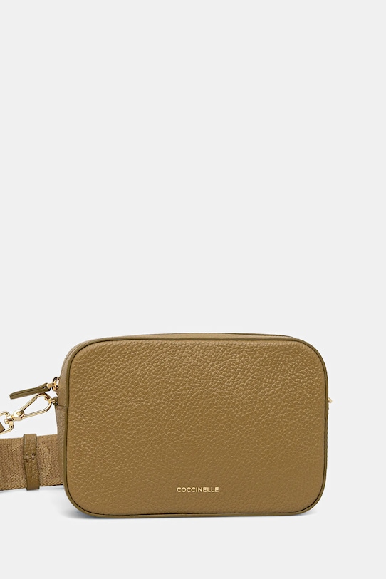 

Кожаная сумка Coccinelle, зеленый