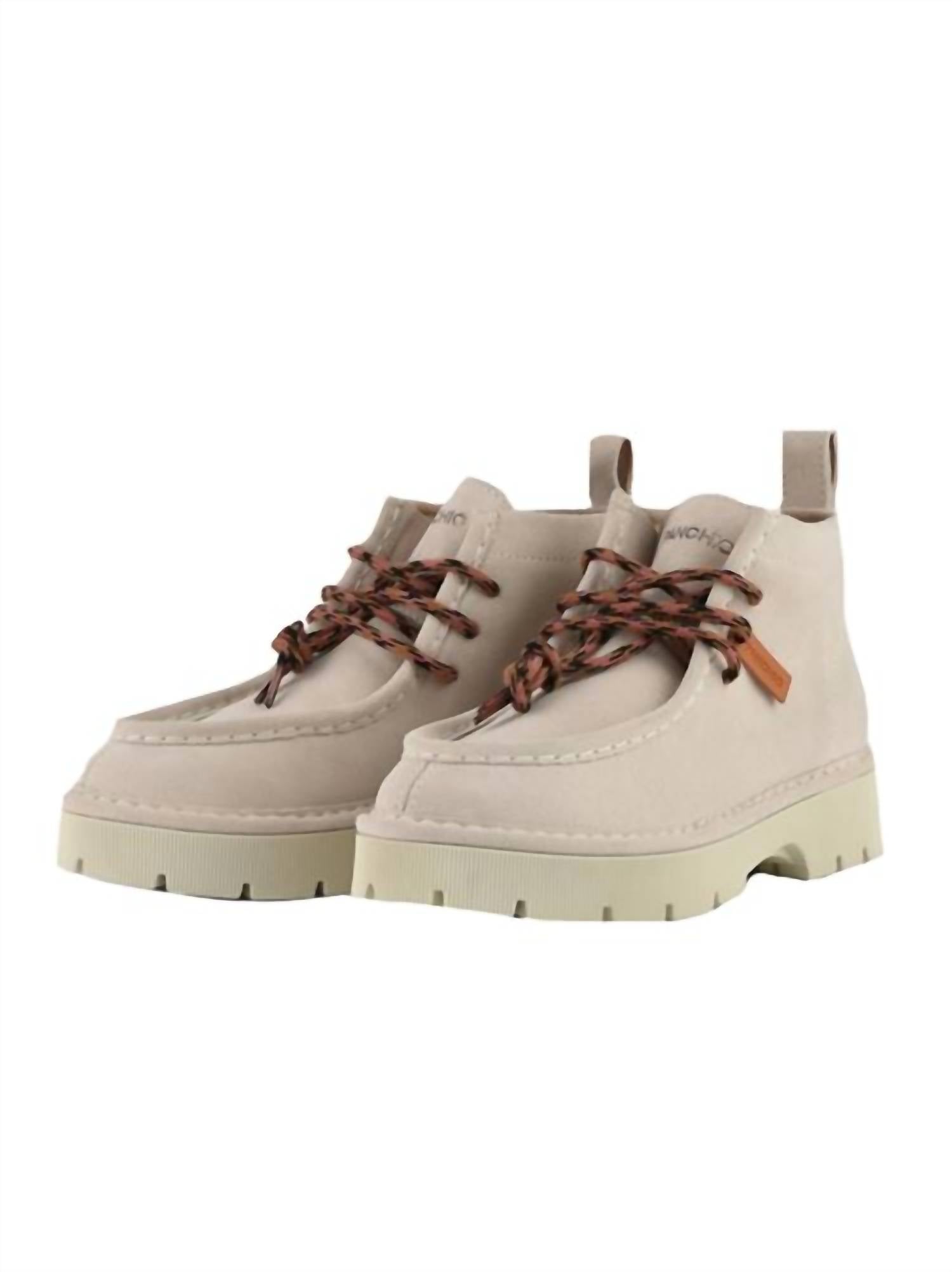 Женские замшевые ботинки Desert в цвете Fog Panchic, Fog