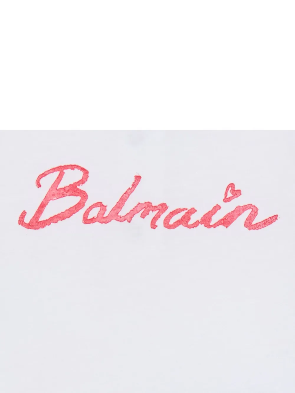 Комплект для новорожденного с логотипом Balmain Kids, белый — фото 3