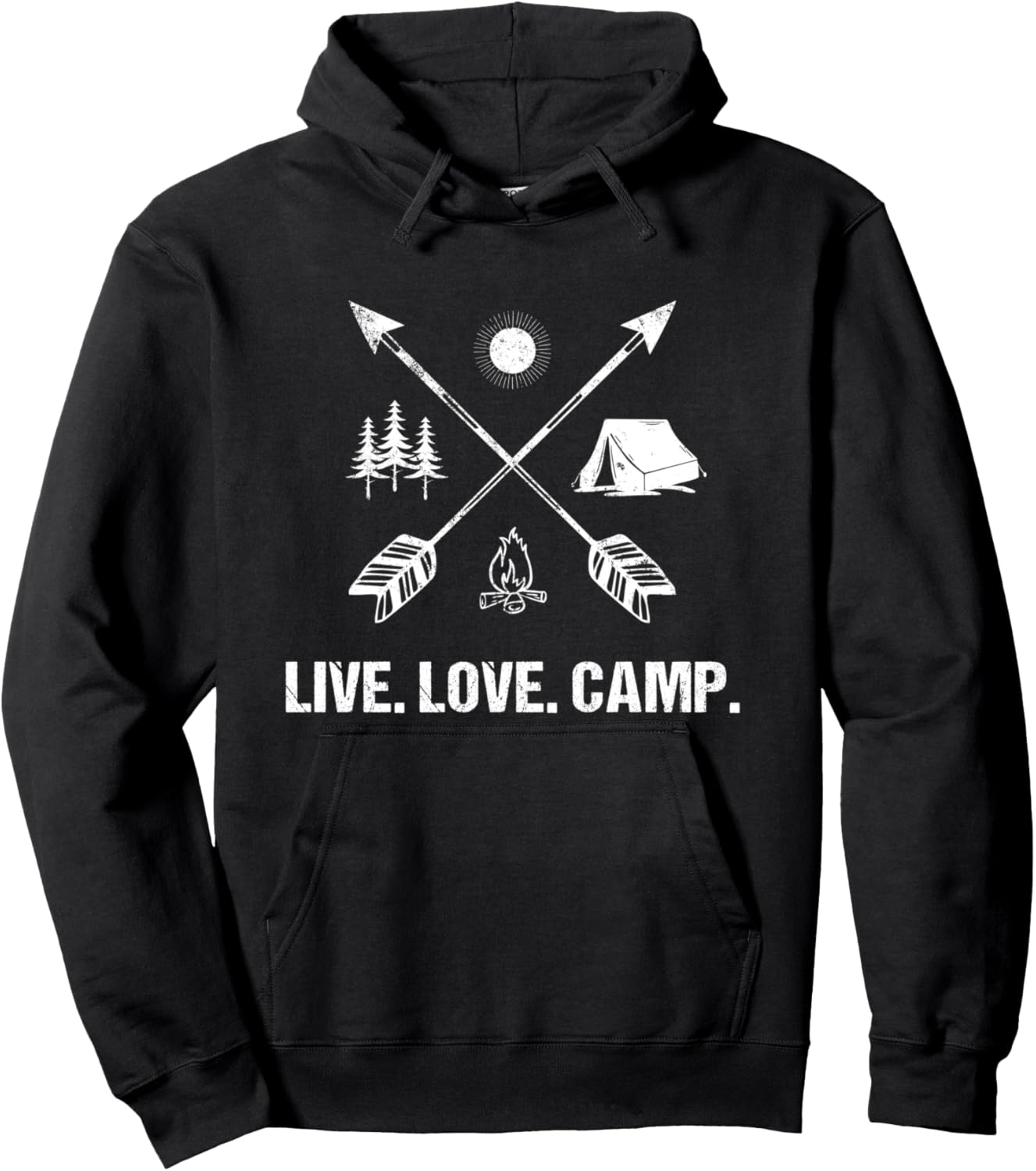 

Толстовка Live Love Camp Cross Arrows - для кемпинга, походов и отдыха на озере, черная Camping Apparel And Hiking Apparel, Черный, Толстовка Live Love Camp Cross Arrows - для кемпинга, походов и отдыха на озере, черная Camping Apparel And Hiking Apparel