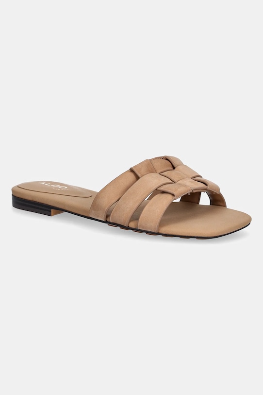 Нубуковые шлепанцы GOTOSANDAL Aldo, коричневый