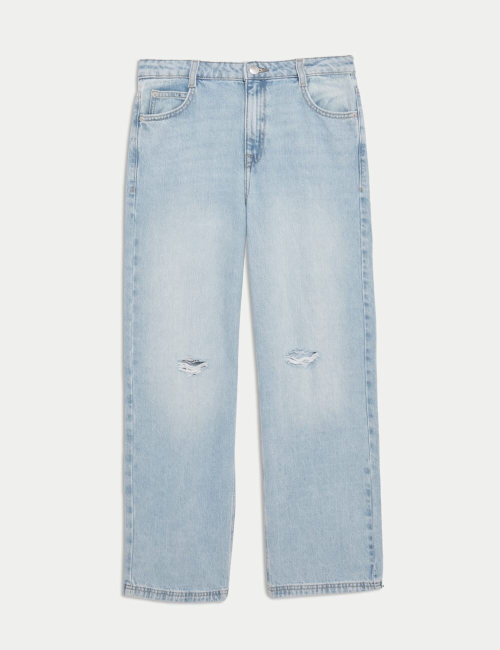 

Джинсы широкого кроя Marks & Spencer, цвет Denim