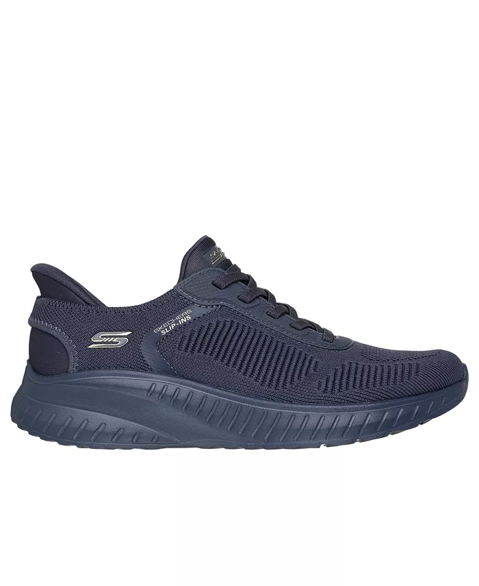 Женские слипоны: BOBS Sport Squad Chaos Walking Sneakers от Finish Line Skechers, синий — фото 2