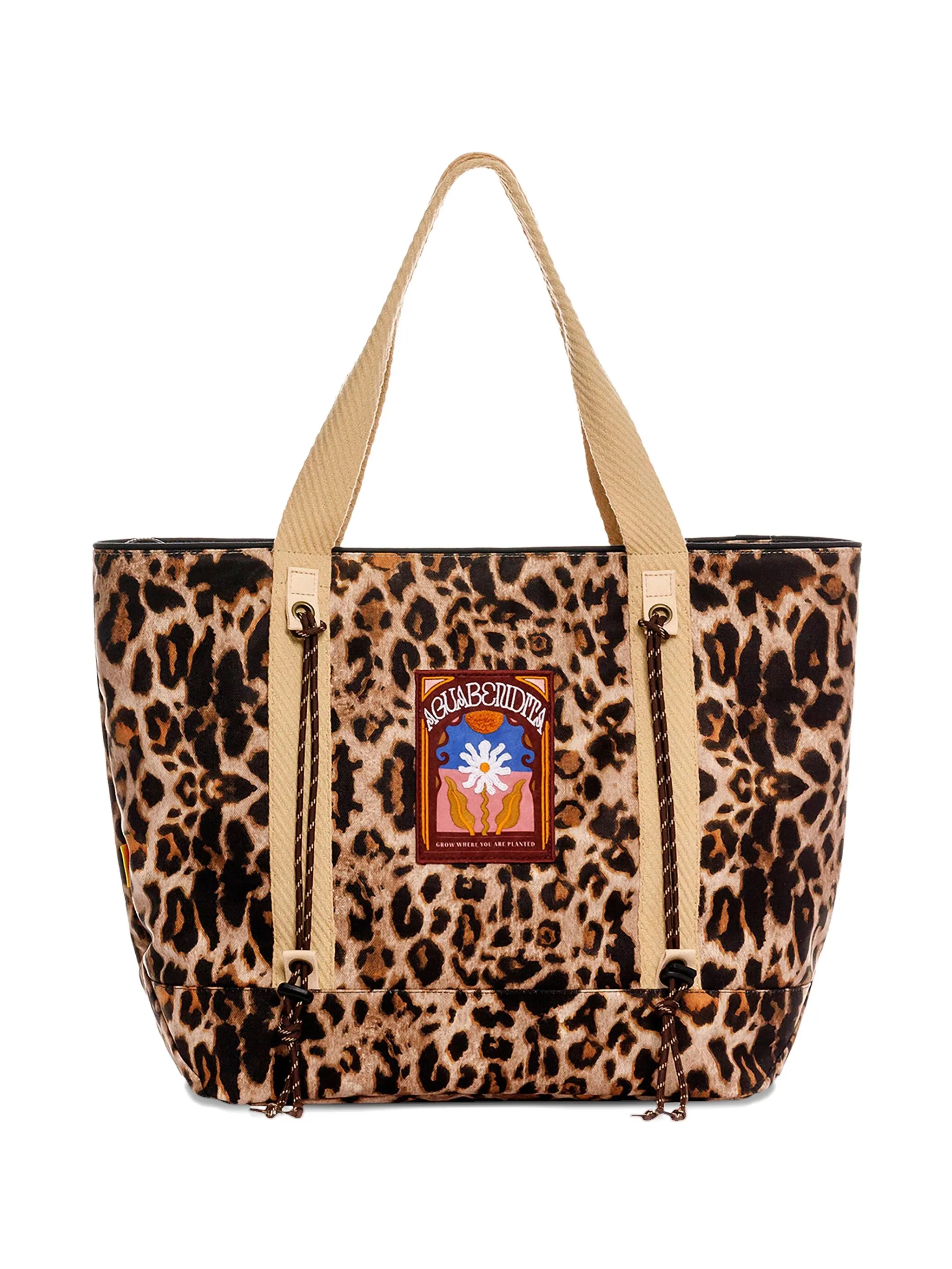 

Сумка-тоут Papprika с леопардовым принтом Agua Bendita, коричневый