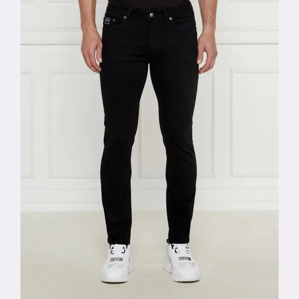 

Джинсы узкого кроя Versace, черный