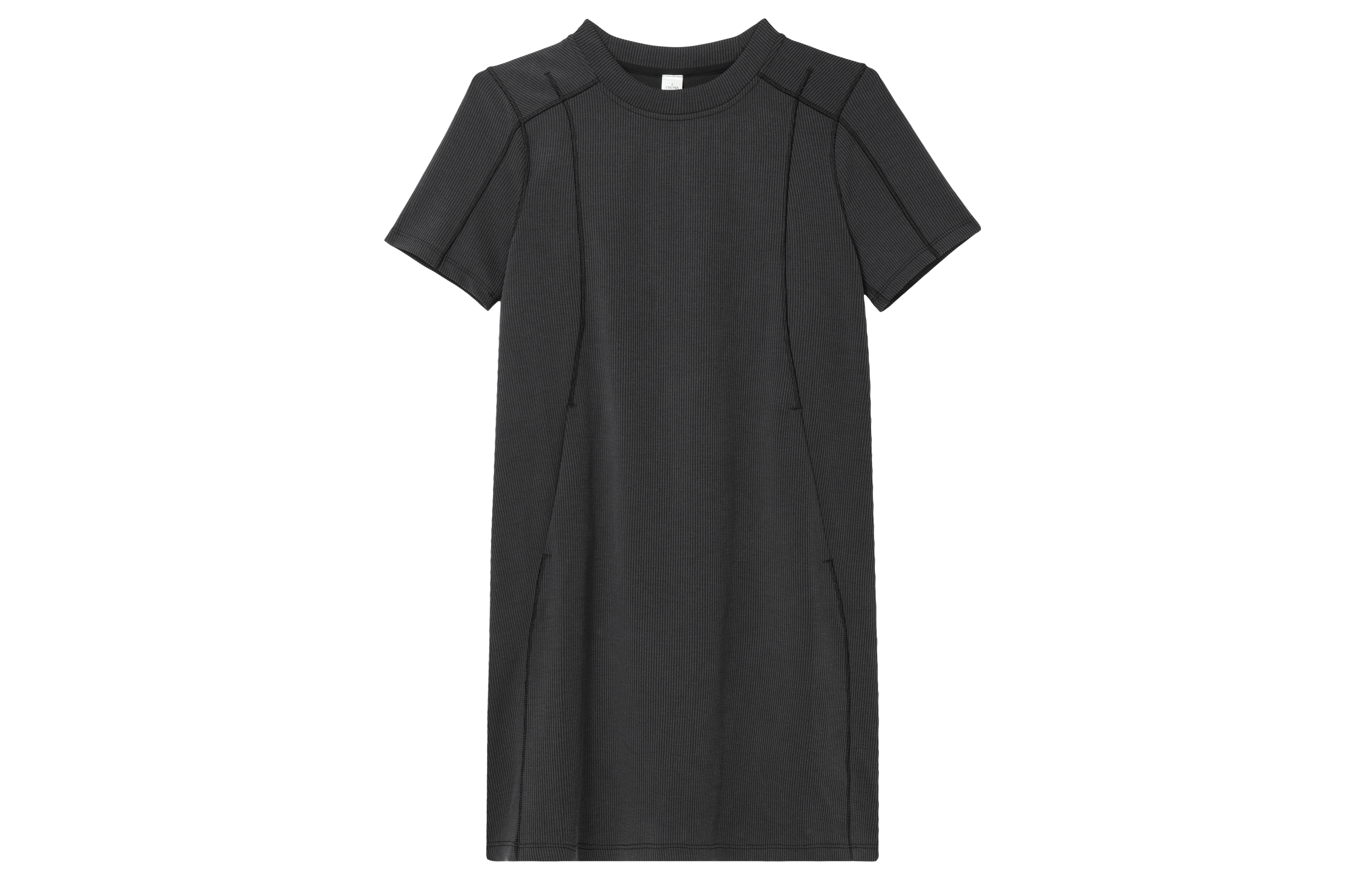 

Платье Softstreme с короткими рукавами женское Lululemon, Nomad Gray