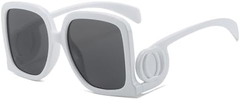 

Модные солнцезащитные очки с градиентным переходом цвета, увеличенного размера, для женщин, уникальная оправа, винтажный тренд, повседневный шик, уличная мода 2027 года MTZJH, C7