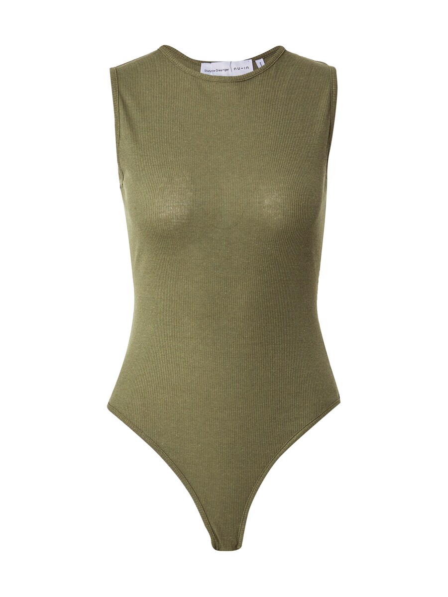 

Боди-рубашка NU-IN, оливковый