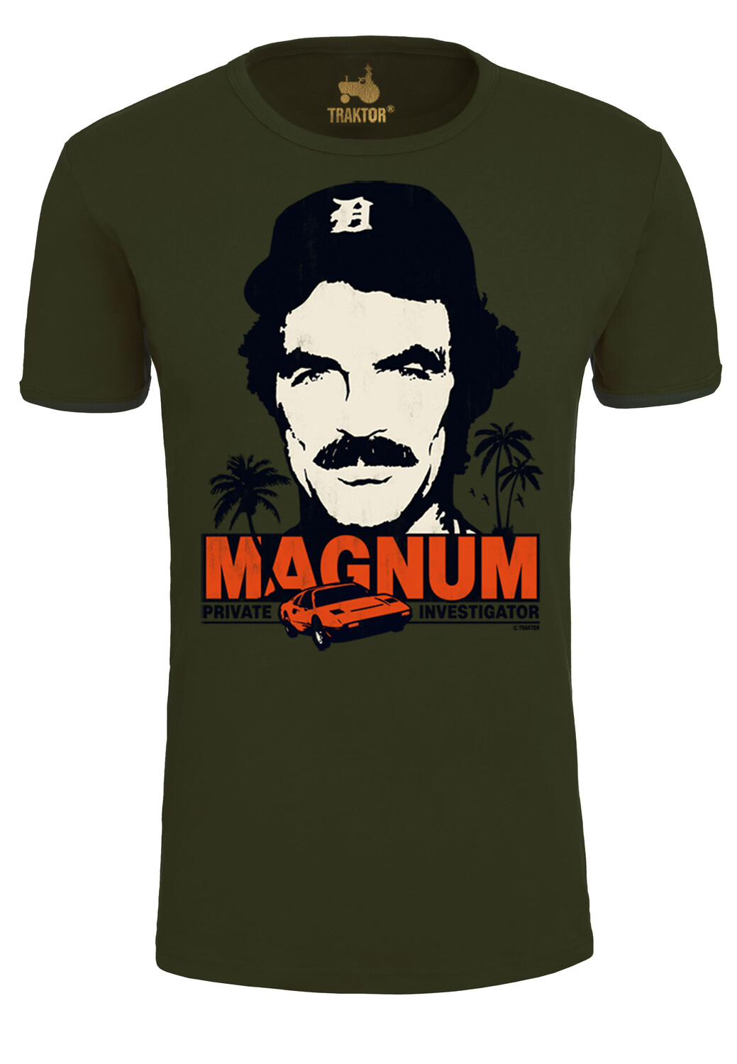 

Футболка Logoshirt Magnum, темно-зеленый